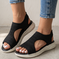 Opaline | Orthopaedic Sandals with Arch Support – Black