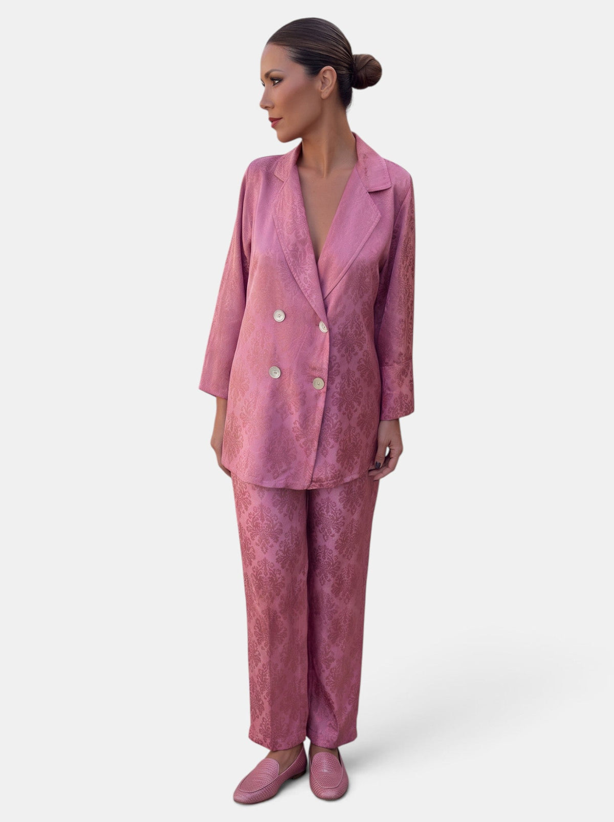 Rilla | Blazer and Wide Leg Pant Set