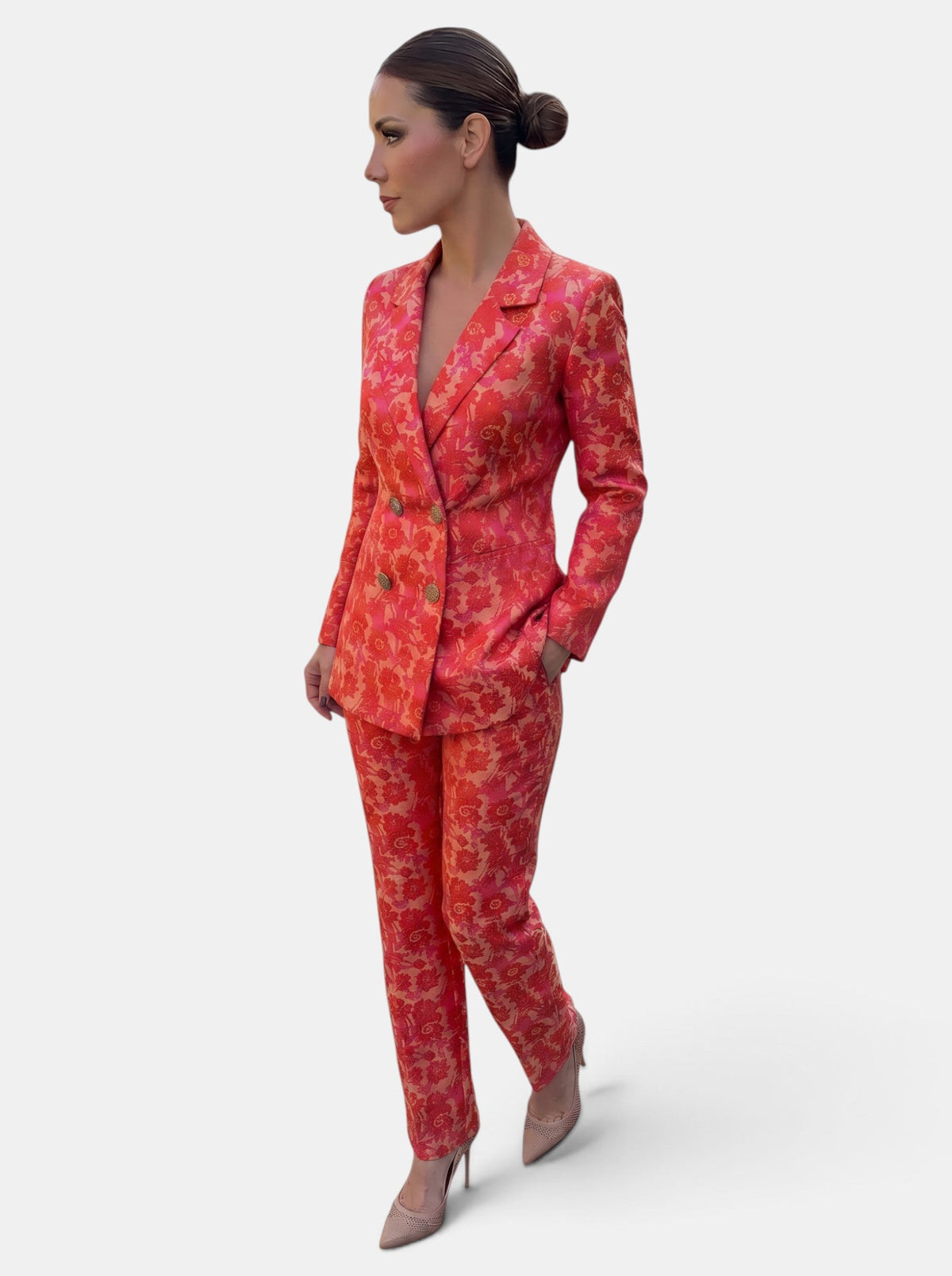 Rilla | Blazer and Wide Leg Pant Set