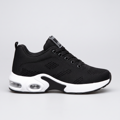 Ursula | Breathable Mesh Orthopaedic Sneakers – Black