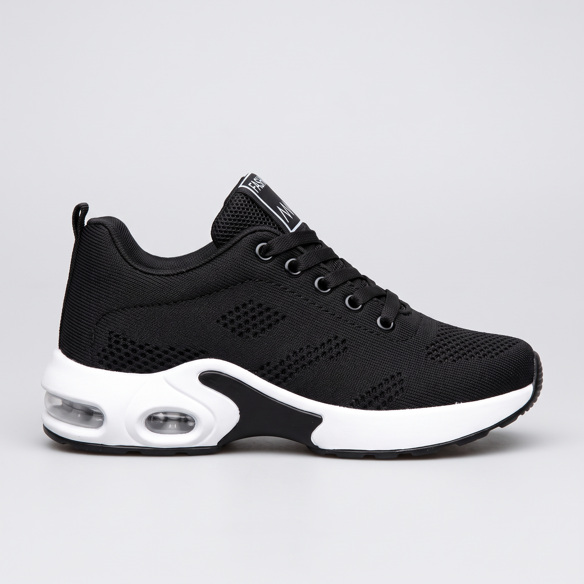 Ursula | Breathable Mesh Orthopaedic Sneakers – Black