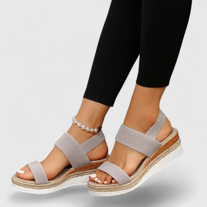 Giselda | Pain-Relief Orthopaedic Sandals – Grey