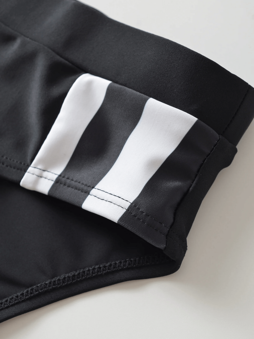 Lyle | Mid-Rise Swim Briefs with Colour Block Design