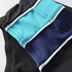 Lyle | Mid-Rise Swim Briefs with Colour Block Design