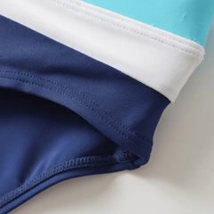 Lyle | Mid-Rise Swim Briefs with Colour Block Design