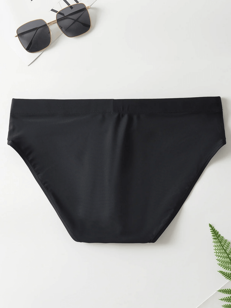 Lyle | Mid-Rise Swim Briefs with Colour Block Design