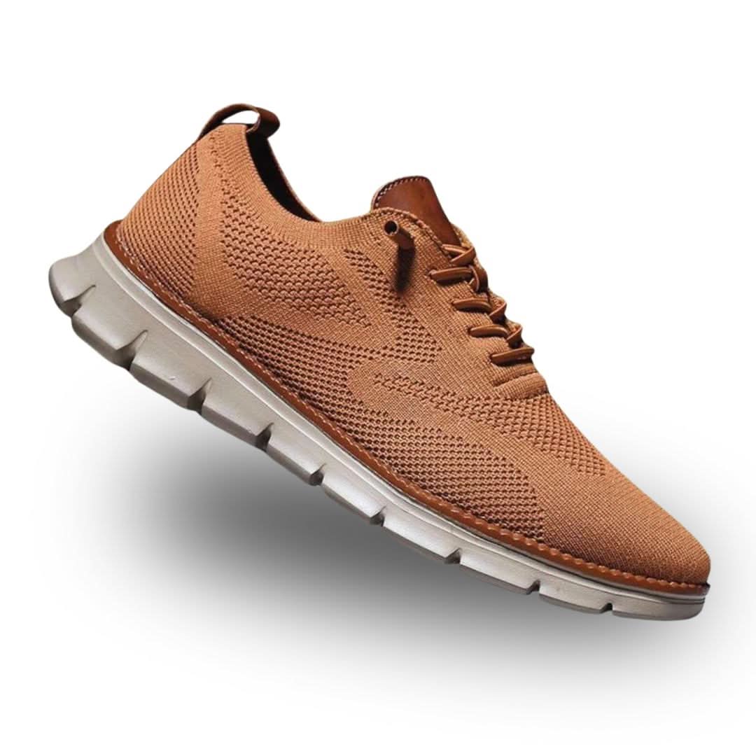 Jensen | Men's All-Day Comfort Walking Shoes – Caramel