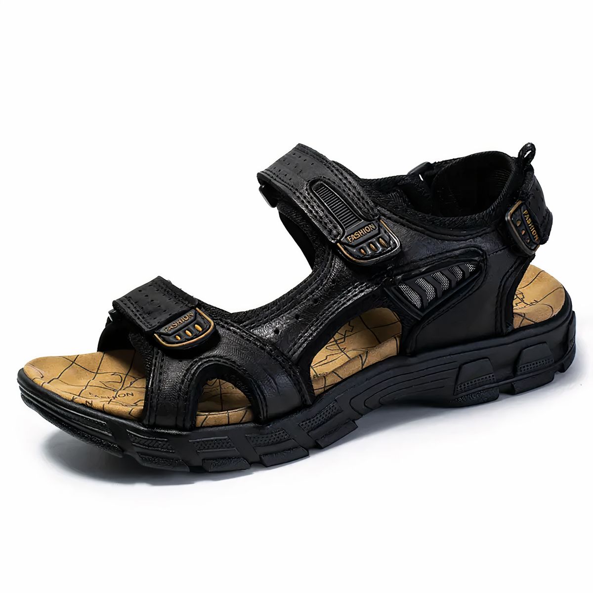 Dashiell | Men's Orthopaedic Comfort Sandals – Black