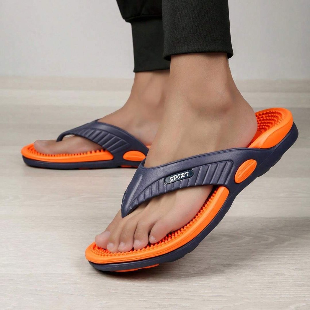 Everett | Men's Acupressure Massage Flip-Flops