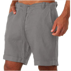 Seb | Three-Quarter Beach Shorts for Summer Days – Grey