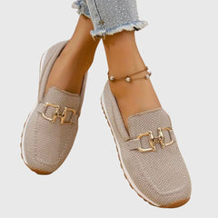 Margaux | Mesh Loafer Sneakers with Lug Sole