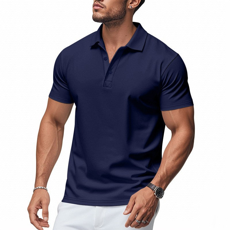Flynn | Smart Casual Polo Shirt – Navy
