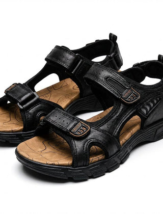 Rowan | Unisex Hiking Sandals with Grip Sole – Black