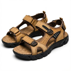 Rowan | Unisex Hiking Sandals with Grip Sole – Light Brown