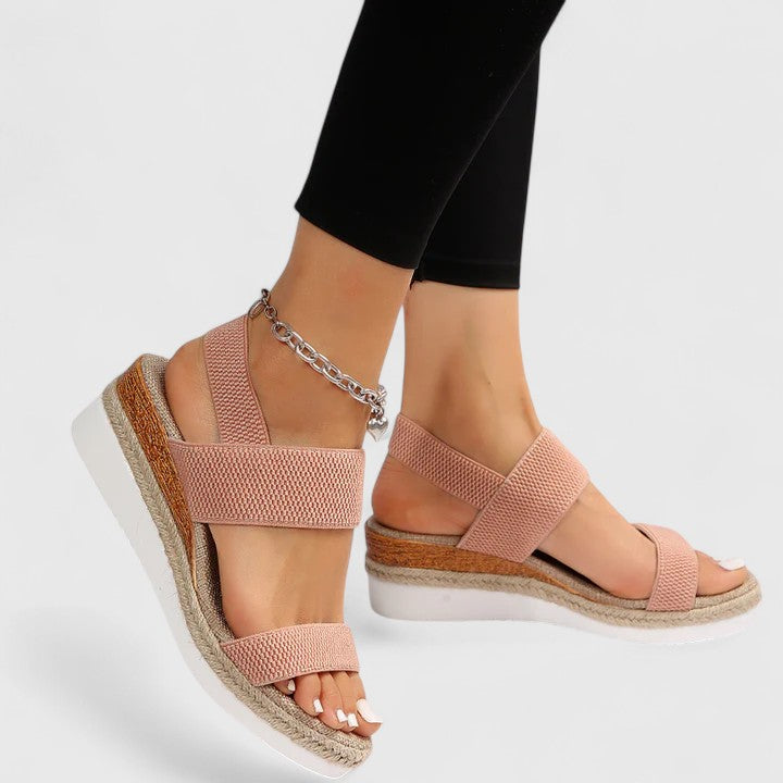 Giselda | Pain-Relief Orthopaedic Sandals – Pink