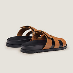 Tallulah | Cut-Out Flat Slip-On Sandals