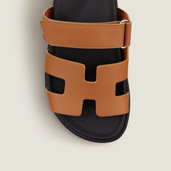 Tallulah | Cut-Out Flat Slip-On Sandals