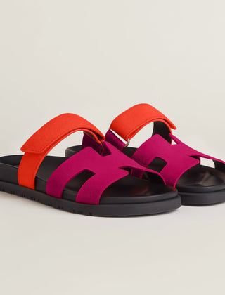 Tallulah | Cut-Out Flat Slip-On Sandals – Pink