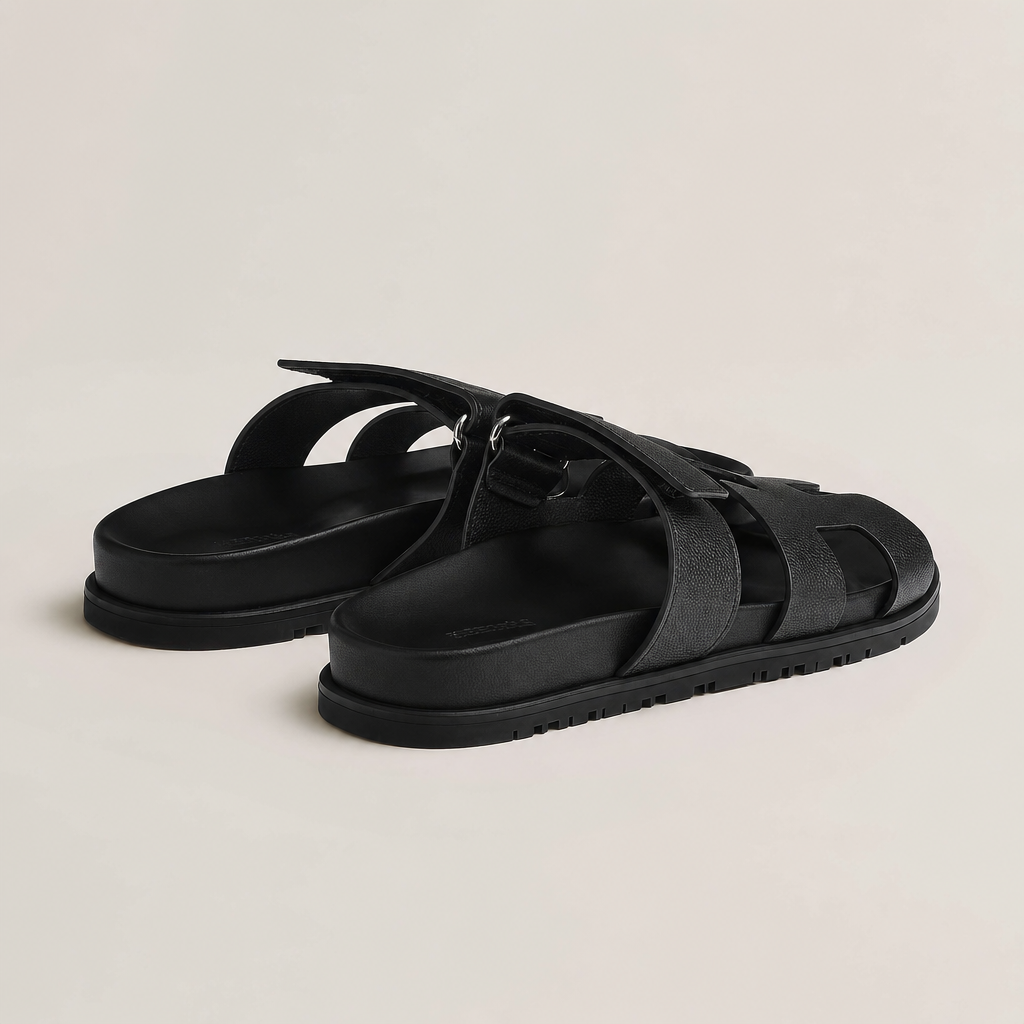 Tallulah | Cut-Out Flat Slip-On Sandals