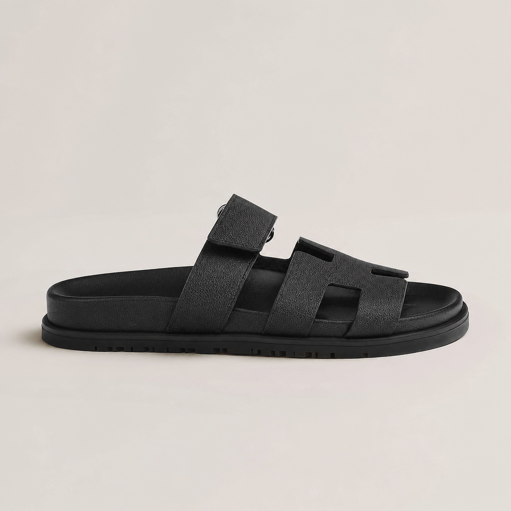 Tallulah | Cut-Out Flat Slip-On Sandals