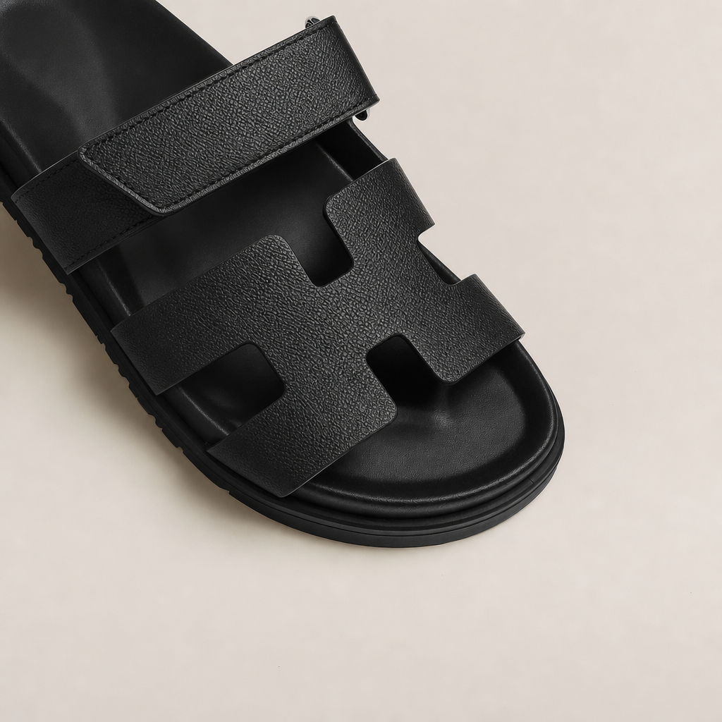 Tallulah | Cut-Out Flat Slip-On Sandals