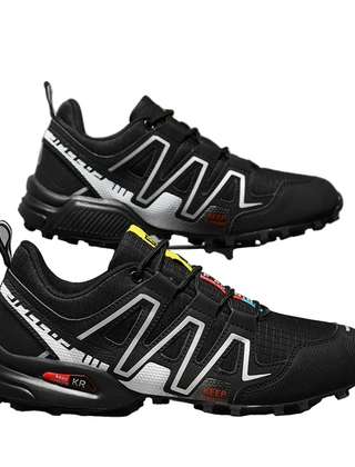 Ansel | Men's Durable Outdoor Hiking Shoes – Black